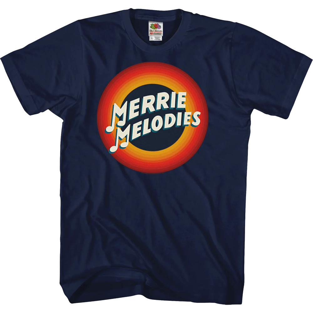 Merry Melodies Logo Looney Tunes Tshirt